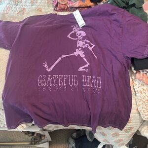 NWT Urban Outfitters Purple Grateful Dead T-Shirt